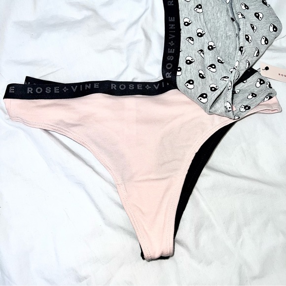 Set of 3 panties Rose + Vine (Brand New) - Picture 3 of 6